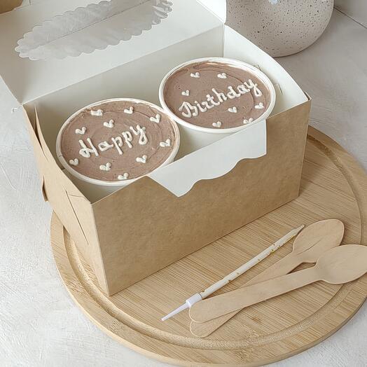 Торт в стаканчике Cake to go 2 шт