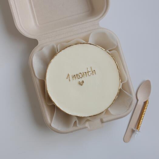 Бенто торт "1 month"