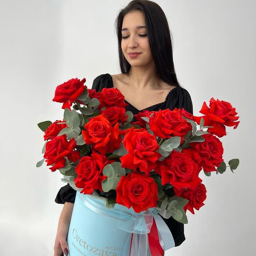 Розы в коробке