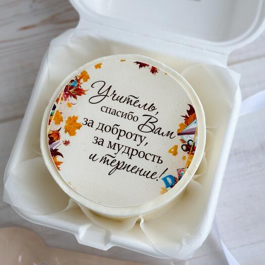 Бенто торт учителю, на День учителя