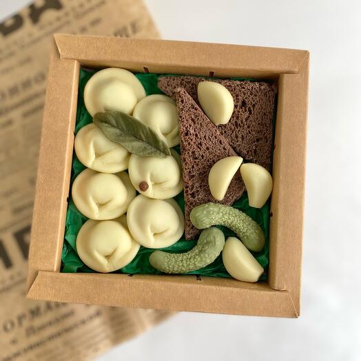 A gift to dad for a chocolate lunch