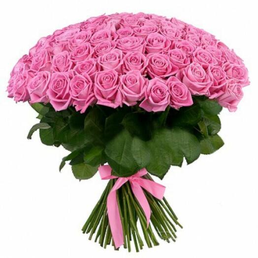 Bukiet rożowych roż 51