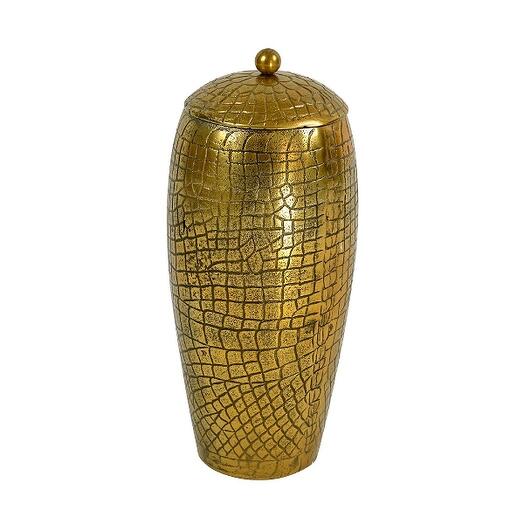 Decorative jar Aleyna, gold, L