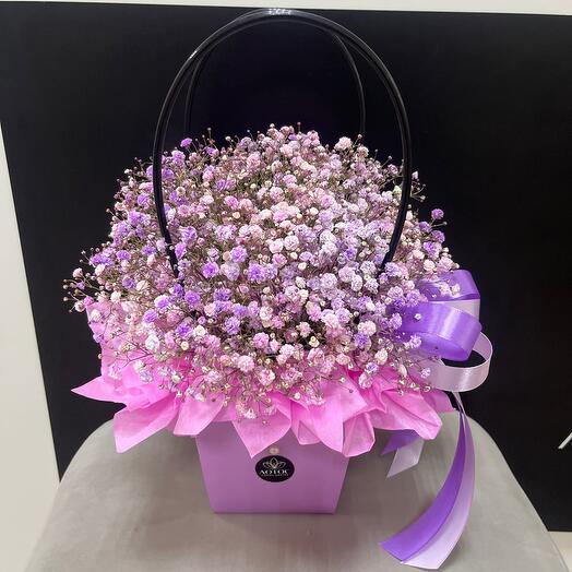Гипсофила в сумочке  💕💜
