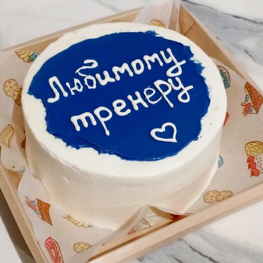 Бенто-торт Тренеру