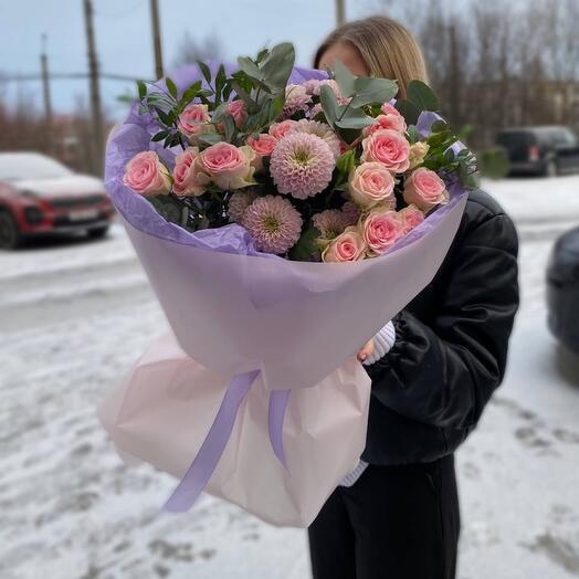 Букет "Зимний"💜