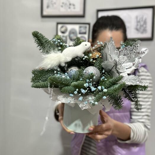 Композиция из нобилиса🌲🌸