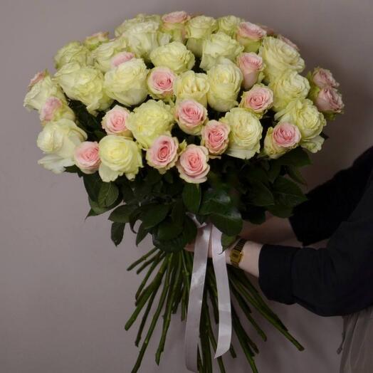 Микс из 51 розы