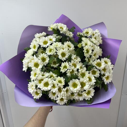 Букет из 11 кустовых хризантем💕😍