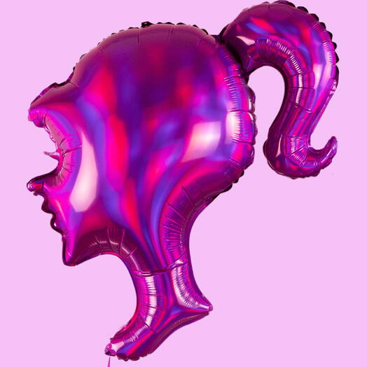 Шар гелий девушка, фольгированный. Helium foil balloon Girl