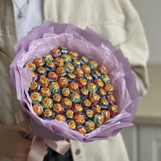 Букет из конфет chupa-chups