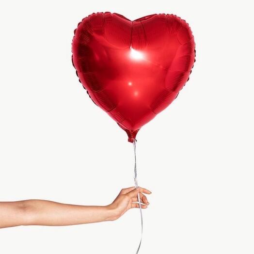Сердце шарик