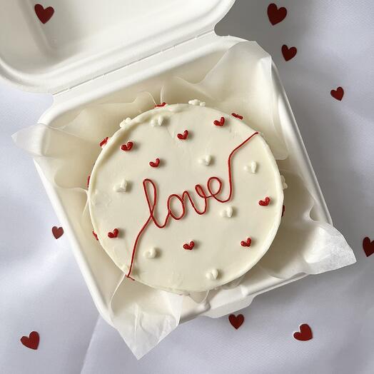💌 Бенто торт "love" на 8 марта