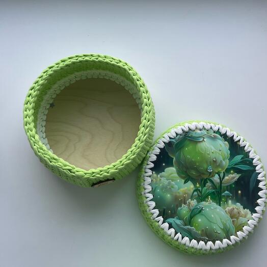 Корзина интерьерная «Бутоны цветов»