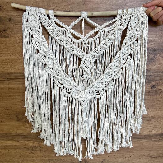 Настенное панно белое