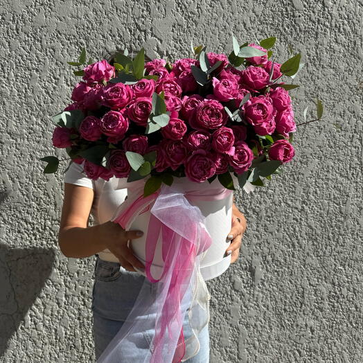 Цветы в коробке🌸