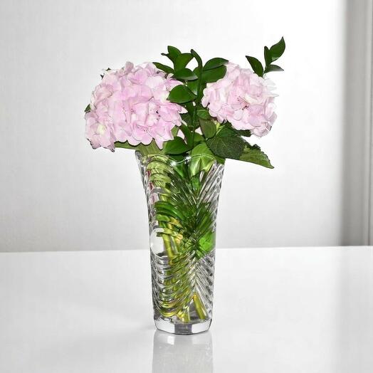 Pink hydrangea