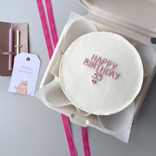 Бенто 500 гр. на день рождения «happy birthday»