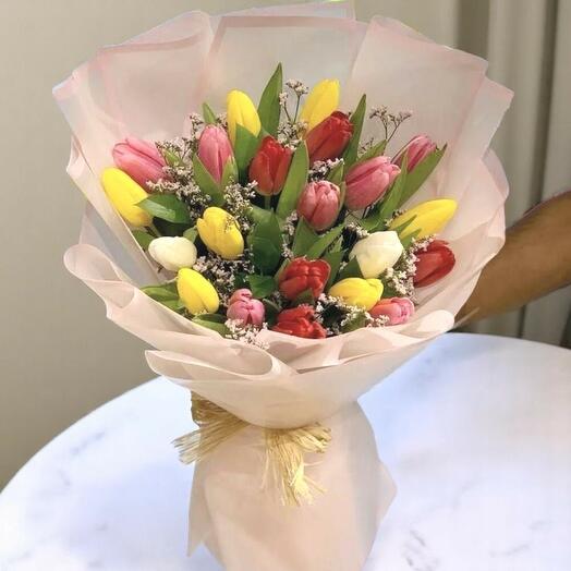 Sunshine tulips