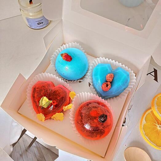 💜🔮☕️ Подарочный набор чайных бомбочек ( каждая на 700 мл) маме, папе, сестре,  подруге, бабушке, любимым, на день рождения