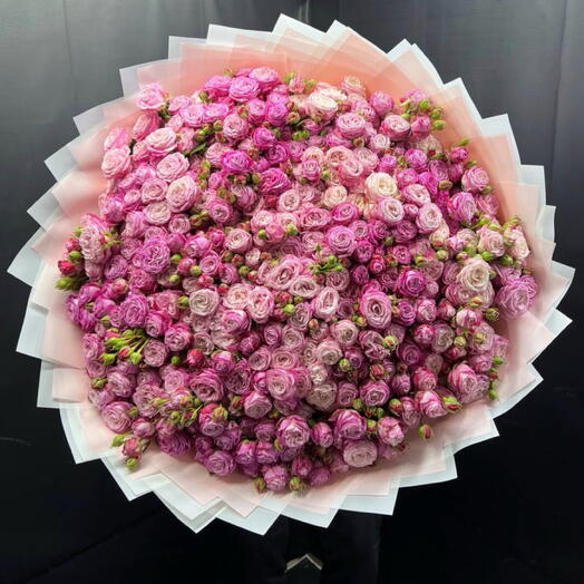 Кустовая роза пионовидная