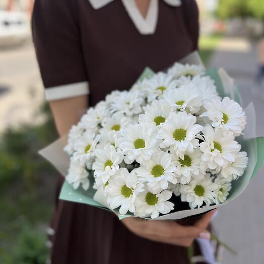 Букет из хризантем