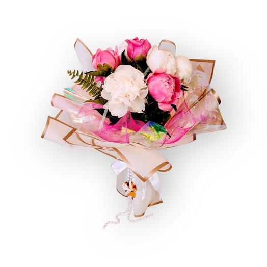 Hollywood celebrity bouqiet. Peony, пионы
