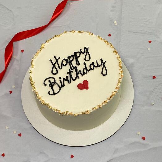 Бенто-торт «Happy birthday ️» на день рождения