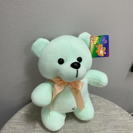 Мишка плюшевый "зелёный"