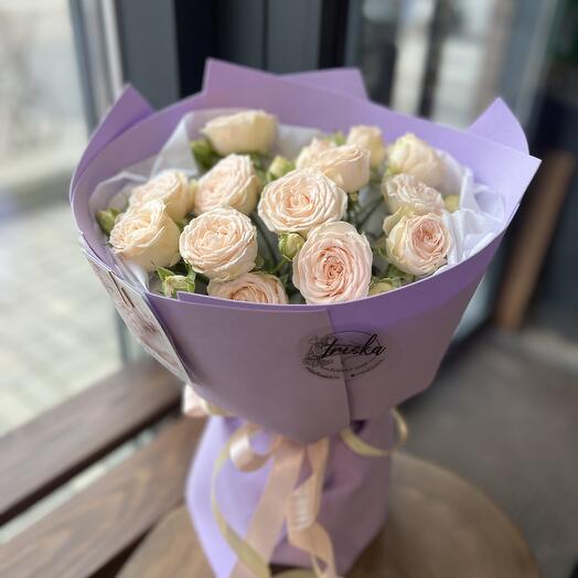 🌸Мини букет из кустовой розы