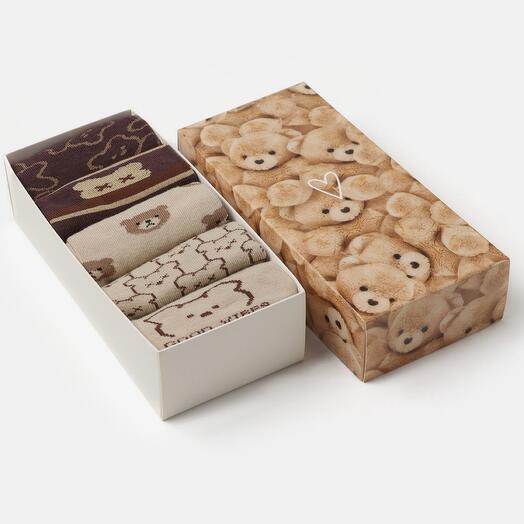 Подарочный набор носочки с мишками 🧸