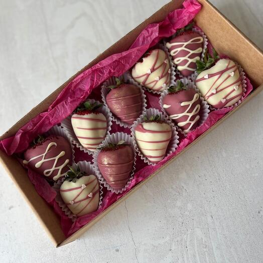 Клубничка сердечки 💞