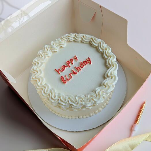 Бенто торт  ламбет "Happy birthday"