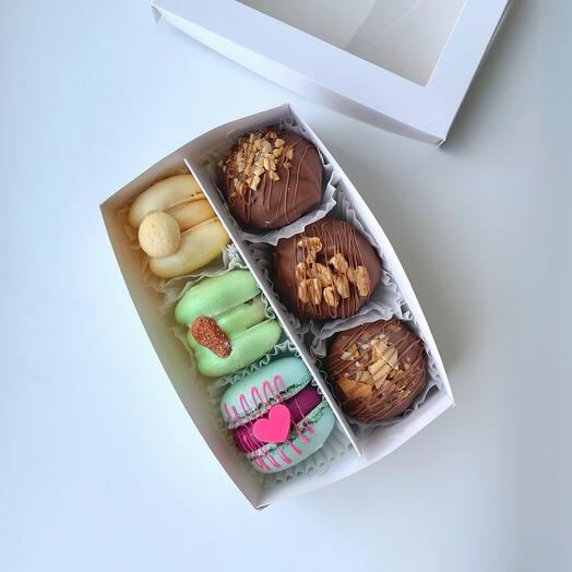 3 макарон и 3 картошки