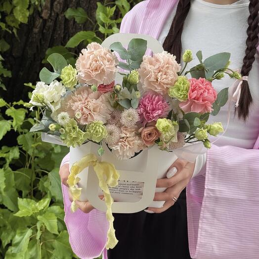 Нежная сумочка цветов 🌸