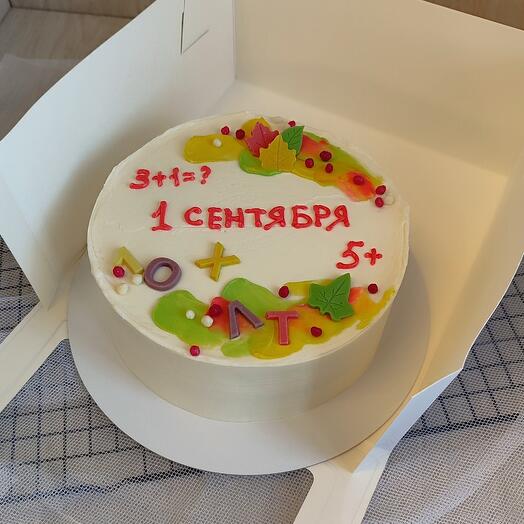 Бенто торт в подарок на 1 сентября, 1 кг