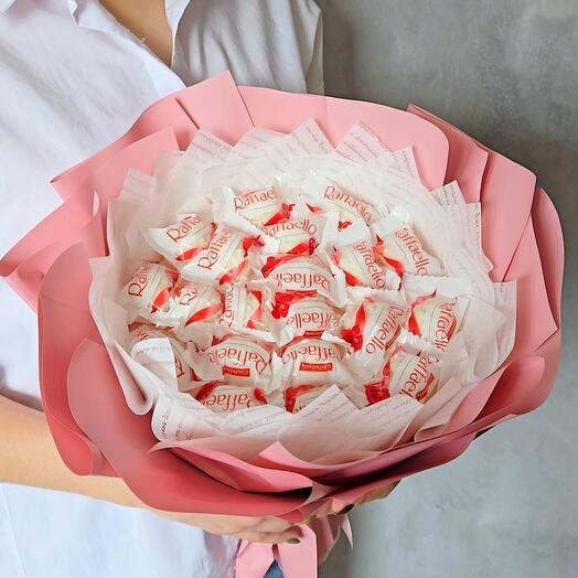 Букет  маме из конфет