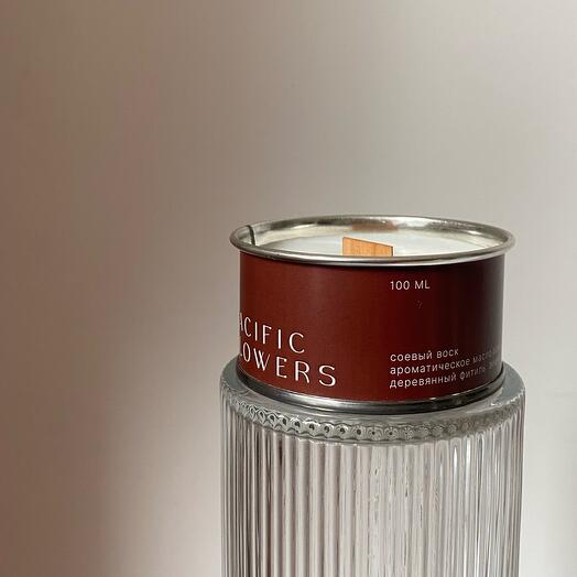 Аромасвеча «Роза, уд» 100ml