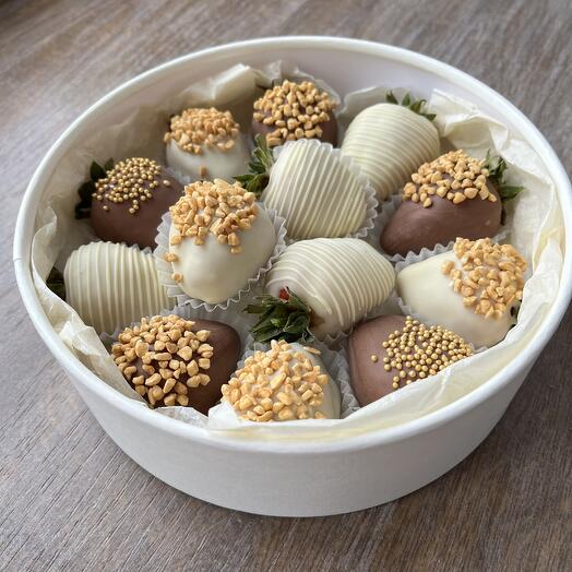 Белая мечта Клубника в шоколаде