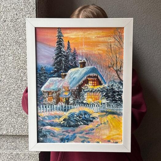 «Ожидание Рождества» 2022, Хмелева, оригинал