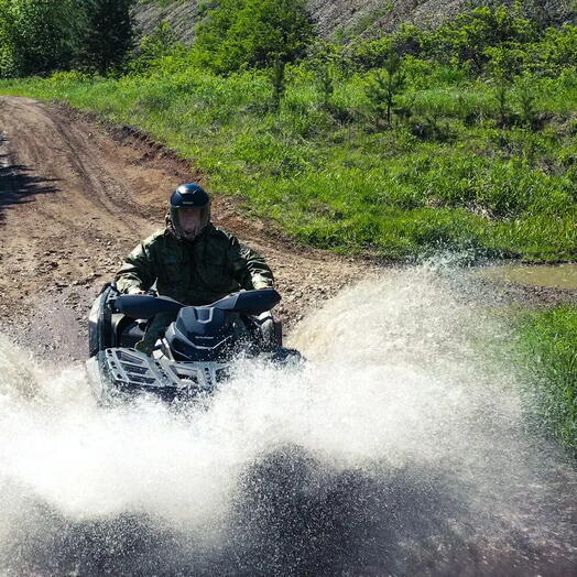 Подарочный сертификат «Обзорный тур на квадроциклах для двоих» (30 минут, От 1 до 2 чел.)