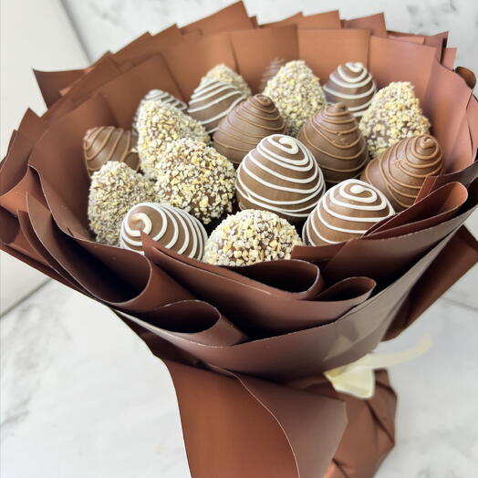 Букет клубники в шоколаде Chocolate mini