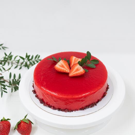 Торт муссовый «Клубничный взрыв»