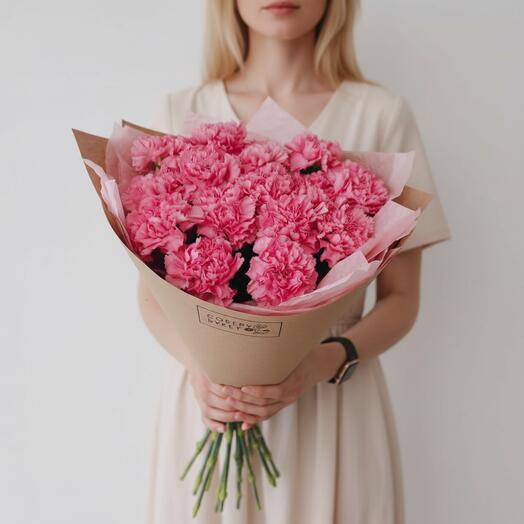 Recogeré un ramo 🌿017 (15 claveles rosados)