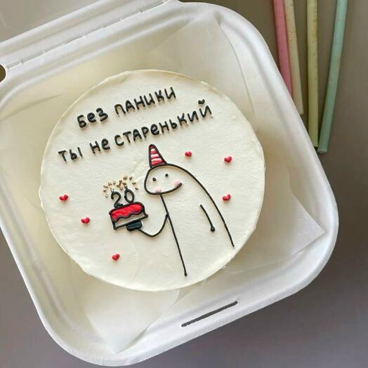 Бенто-торт без паники ты не старенький