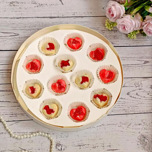 Конфеты с малиной