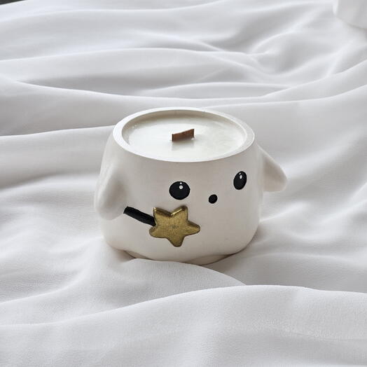 Мятный ганаш из белого шоколада ~ ароматическая свеча