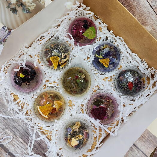 Чайные бомбочки набор "РАДОСТЬ"