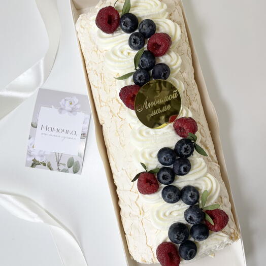 Меренговый рулет