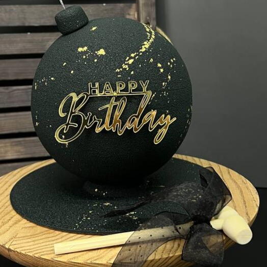 Торт бомба happy birthday